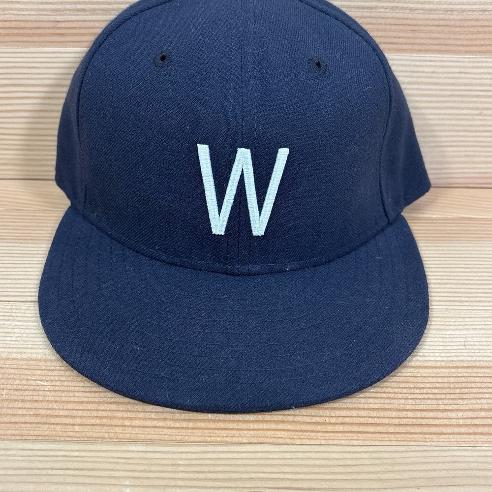 Washington Senators New Era Fitted hat 7 1/8 MLB Navy Blue Nationals MiUSA 5950